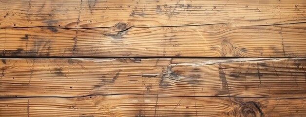 Poster - Natural Wooden Planks Background Texture