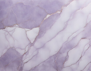 Sticker - Light purple natural marble background with white cracks