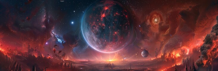 Wall Mural - cosmos and galaxy starlight galaxy background galaxy banner galaxy wallpaper glorious sky background