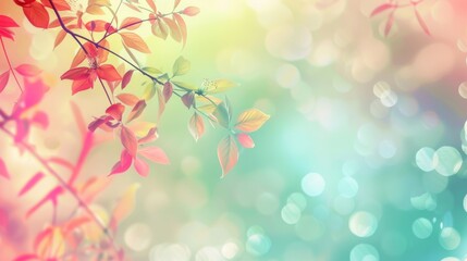 Naklejka na meble spring soft RGB design background