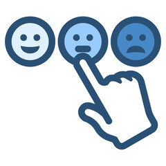 Poster - choose emoji emoticon for reaction icon