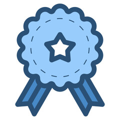 Sticker - recognition badge with star icon