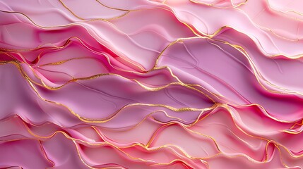 Wall Mural - Soft Gradient of Light and Dark Pastel Purple with Gold Accents
