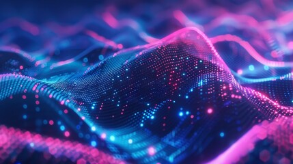 Future abstract background. Data transfer concept. Source image. Background of futuristic cyberspace.