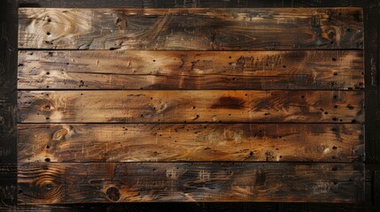 Poster - Vintage wooden table for various uses in kitchen or as background