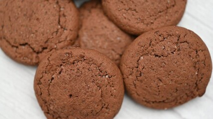 Wall Mural - Brownie cookies