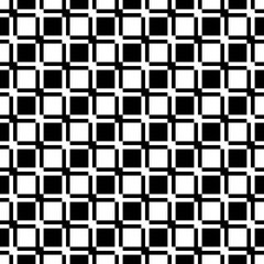 Fototapete - Checkerboard pattern with borders between cells. Monochrome and tiled pattern of alternating white and black squares.