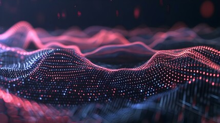 Abstract digital data background