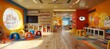 © spyrakot - Modern Daycare Center with Surveillance Cameras for Enhanced Child Safety and Monitoring
