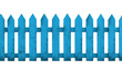 © Gino - Blue Wood Fence