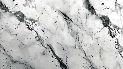 Wall Mural - White and gray marble natural pattern wallpaper