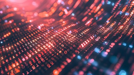 Abstract technology big data background concept