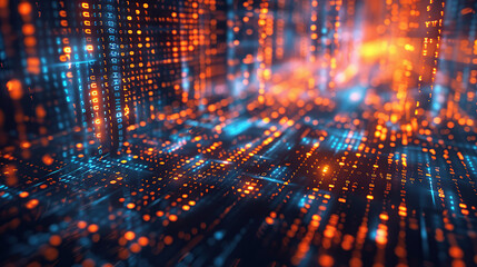 Abstract communication and future technology data flow