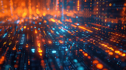 Abstract communication and future technology data flow