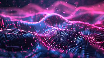 Abstract communication and future technology data flow