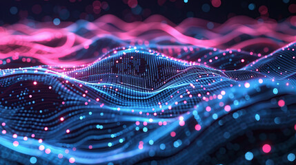 Abstract communication and future technology data flow