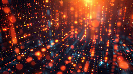Abstract communication and future technology data flow