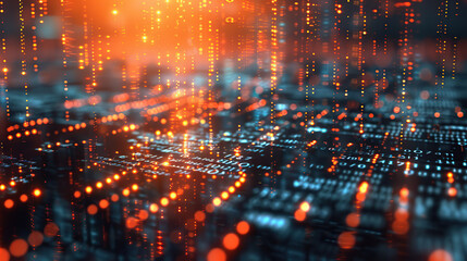 Abstract communication and future technology data flow