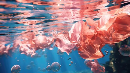 Sticker - water and waves HD 8K wallpaper Stock Photographic Image 