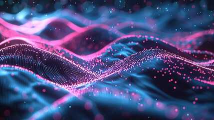 Abstract communication and future technology data flow