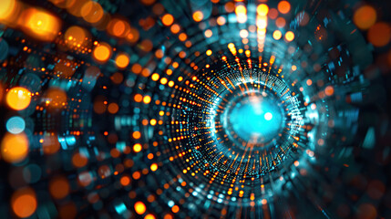 Abstract communication and future technology data flow