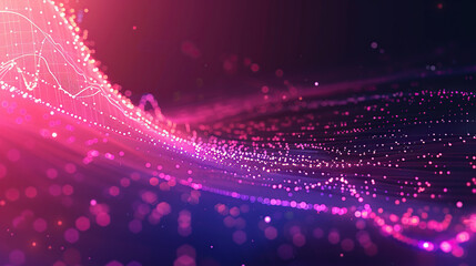 Abstract communication and future technology data flow