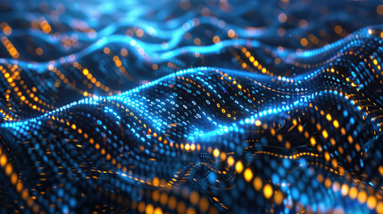Abstract communication and future technology data flow