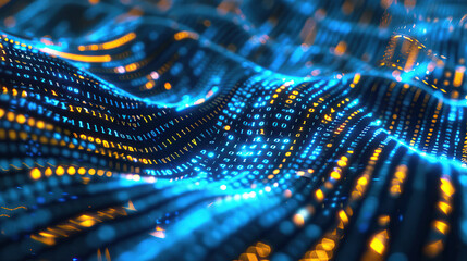 Abstract communication and future technology data flow