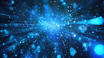Abstract communication and future technology data flow