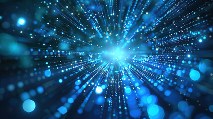 Abstract communication and future technology data flow