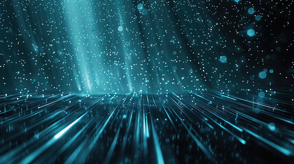 Abstract communication and future technology data flow