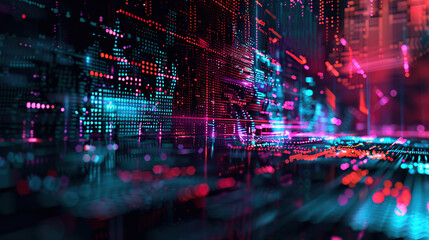 Abstract communication and future technology data flow