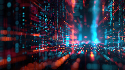Abstract communication and future technology data flow