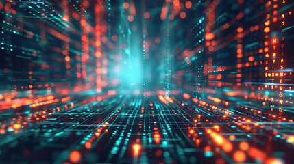 Abstract communication and future technology data flow