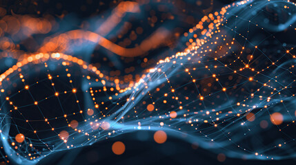 Abstract communication and future technology data flow