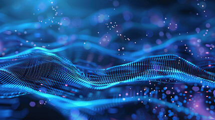 Abstract communication and future technology data flow