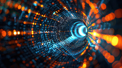 Abstract communication and future technology data flow