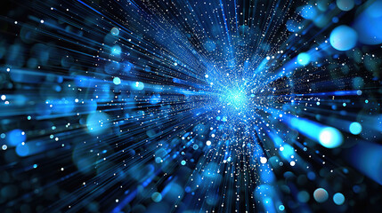 Abstract communication and future technology data flow