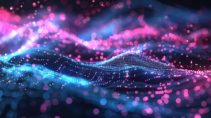 Abstract communication and future technology data flow