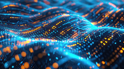 Abstract communication and future technology data flow