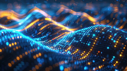 Abstract communication and future technology data flow