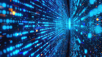 Abstract communication and future technology data flow