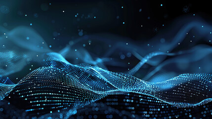 Abstract communication and future technology data flow