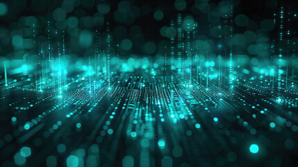 Abstract communication and future technology data flow