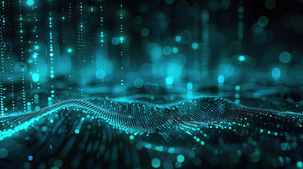 Abstract communication and future technology data flow