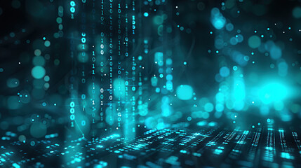 Abstract communication and future technology data flow