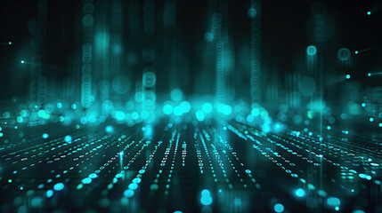 Abstract communication and future technology data flow