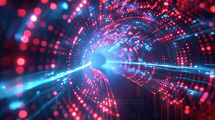 Abstract communication and future technology data flow