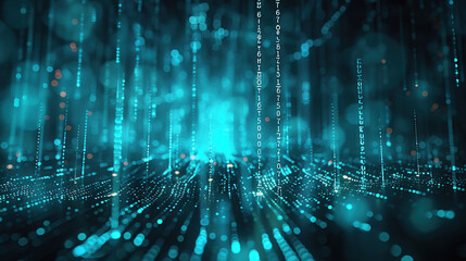 Abstract communication and future technology data flow