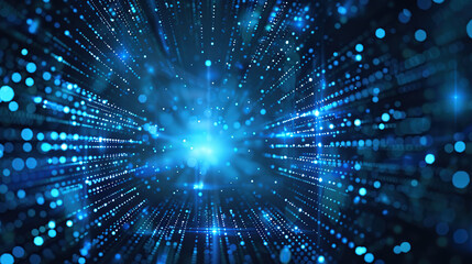 Abstract communication and future technology data flow